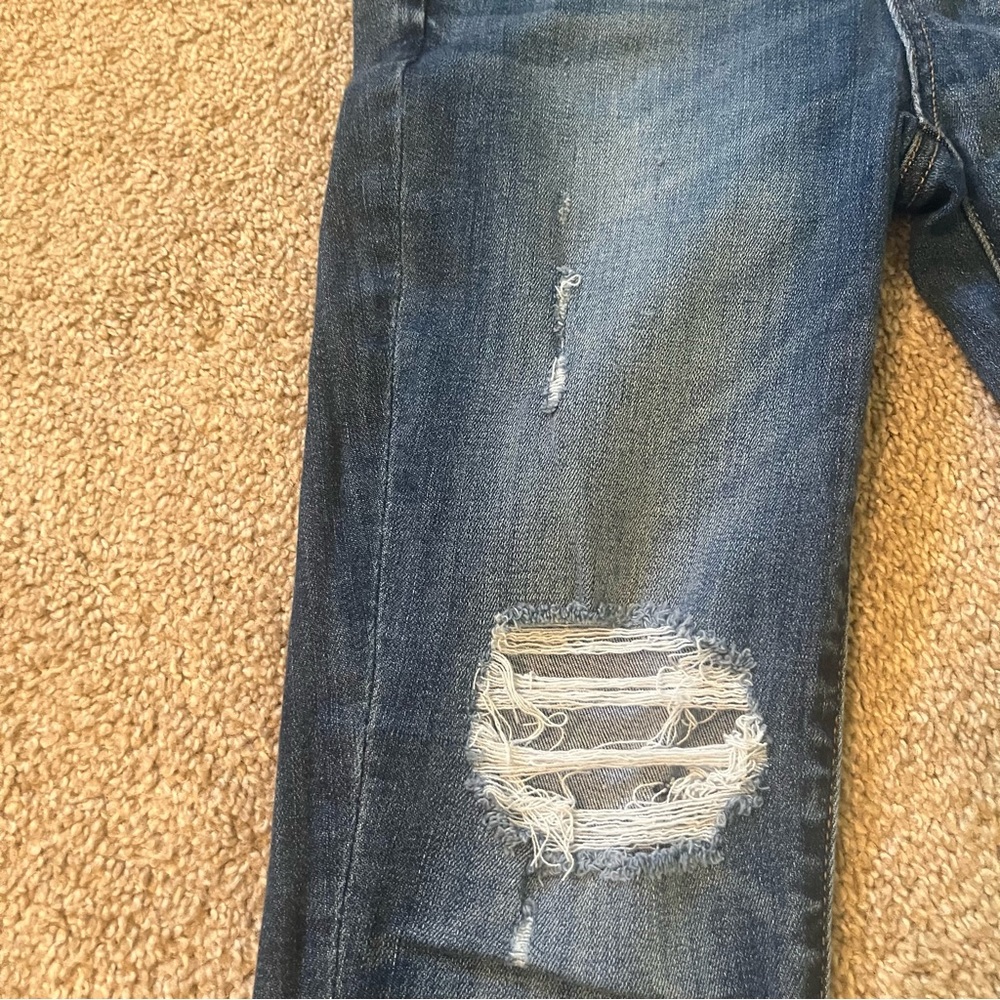 Women's Denim Jeans Size 4 Skinny American Eagle Super Stretch - Picture 5 of 12